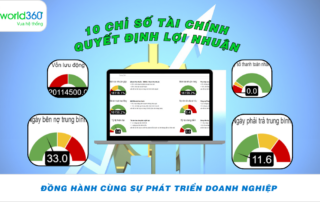 10 chỉ số tài chính quyết định lợi nhuận