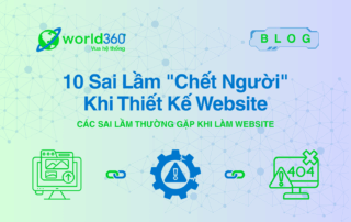 10 Sai Lầm "Chết Người" Khi Thiết Kế Website